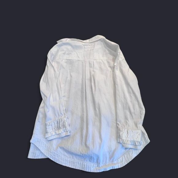 Free People Women's White Blouse - Picture 8 of 8